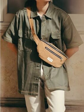 Rivedroite Paris Bumbag Orsel Tobacco Handsfree waist bag
